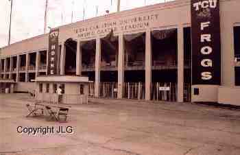 Amon G. Carter Stadium Entrance 