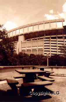 Stadium from Courtyard 